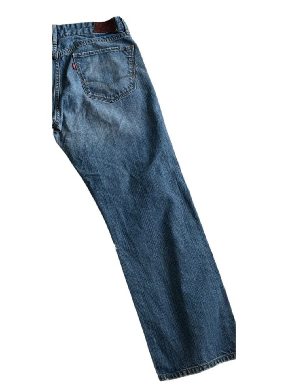 Levi’s Red Collection Men’s Slim Straight Jeans W36 L30 Blue 100% Cotton